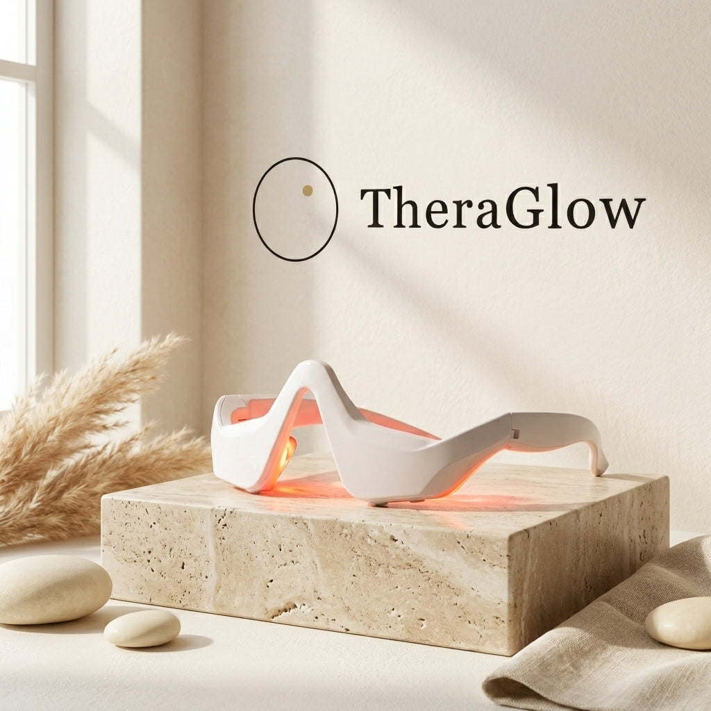 GlowVisor™ — Red Light + EMS Eye Therapy To Depuff & Glow